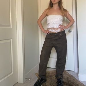 Levi’s 501 Brown Oak Denim Jeans